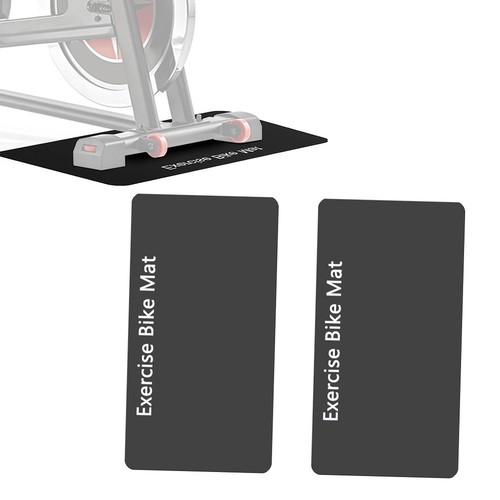 Home fitness exercise bike - home, mat