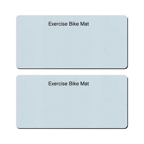 Stationary bike mat - bike, under